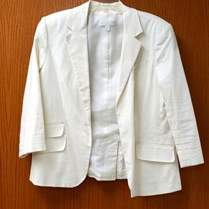 Womens linen blend jacket